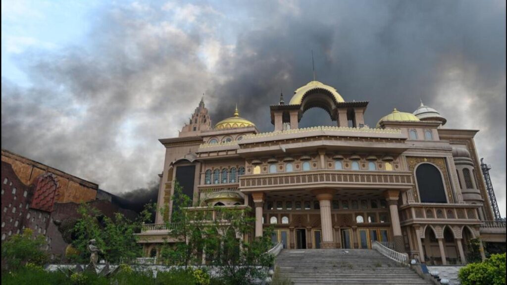 Massive fire guts Kingdom of Dreams in Gurugram