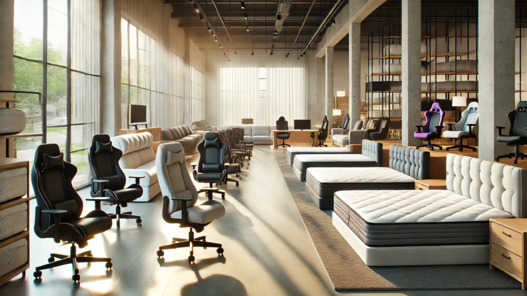 Mega Furniture Sale is LIVE! Up to 60% off on mattresses, office chairs, recliners, beds and more