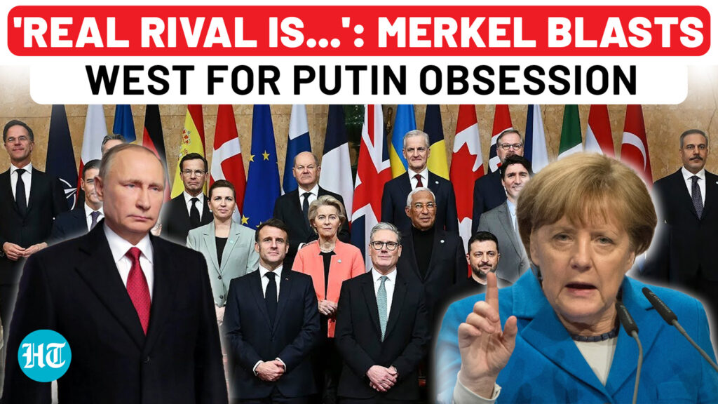 Merkel Drops Stunning Claim on Russia’s Real Rival, Slams West For Misreading Putin Amid Ukraine War