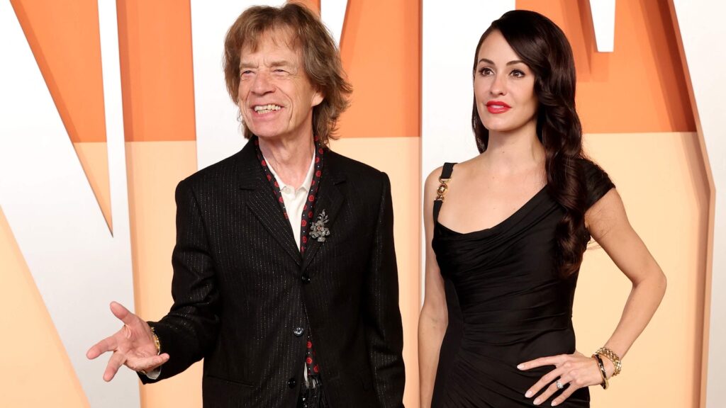 Mick Jagger, 81, makes rare public appearance with girlfriend Melanie Hamrick, 37, at pre-Oscars dinner
