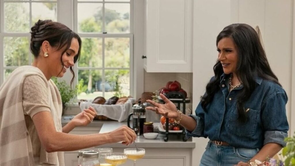Mindy Kaling breaks silence after Meghan Markle slammed for correcting her on Netflix show