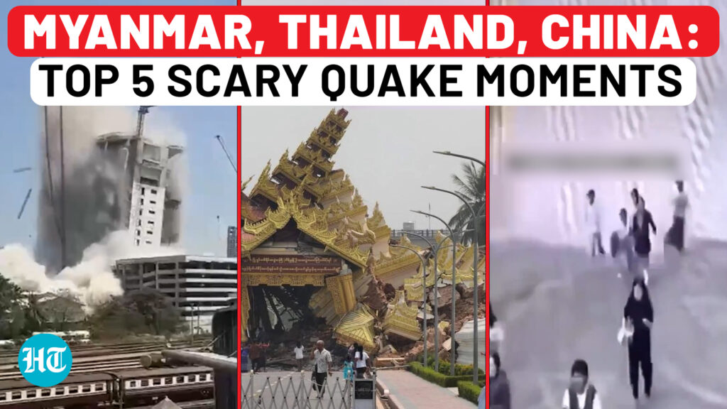 Myanmar earthquake: from ‘mini tsunami’ in China to skyscraper collapse in Thailand, 5 scary moments