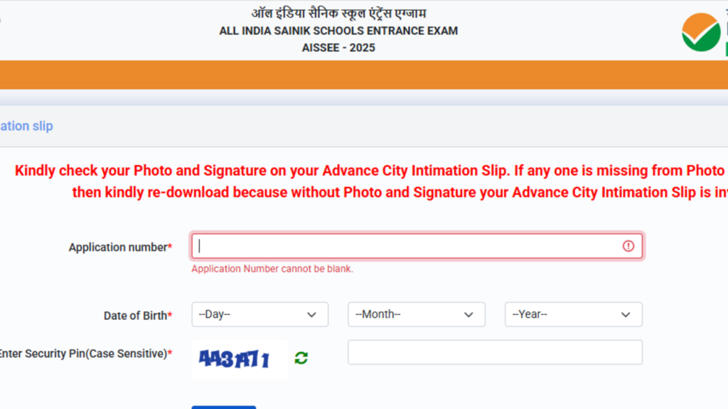 NTA Sainik School exam city slips released at exams.nta.ac.in/AISSEE, direct link and know how to download | Competitive Exams