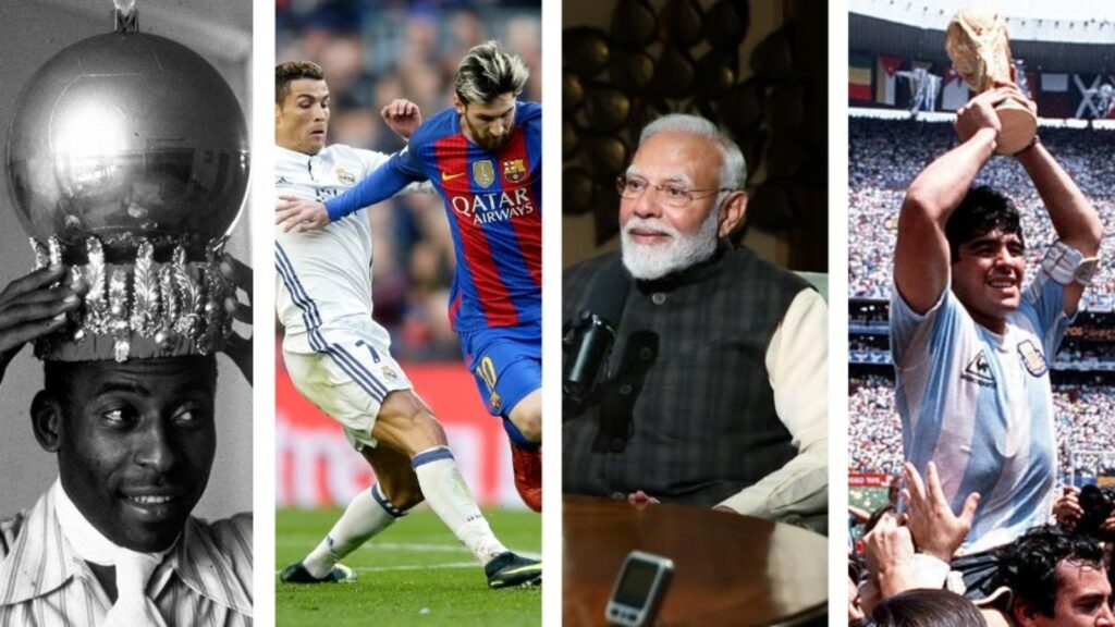 Narendra Modi picks between Lionel Messi, Cristiano Ronaldo; ends Diego Maradona vs Pele debate: ‘Back in the 1980s…’ | Football News