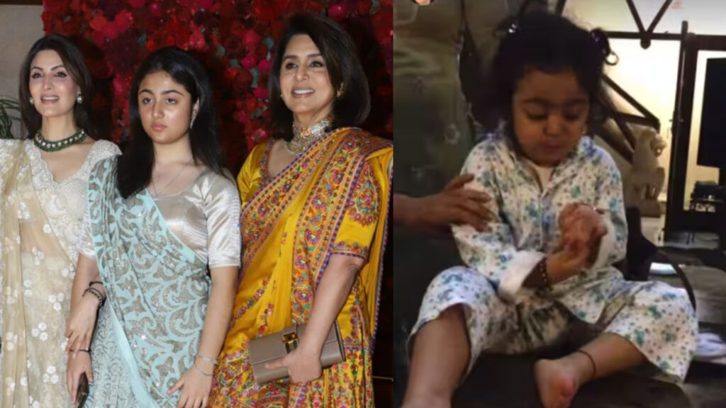 Neetu Kapoor’s throwback of Samara Sahni singing Ranbir Kapoor’s hit YJHD song is the sweetest thing ever; watch