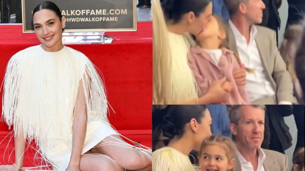 Netizens don’t approve of Gal Gadot kissing daughter’s lips at Hollywood walk of fame ceremony: ‘Not normal in anyway’