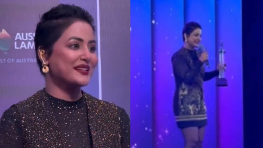 OTTPlay Awards 2025: Cancer warrior Hina Khan asks for prayers after Promising Actor win