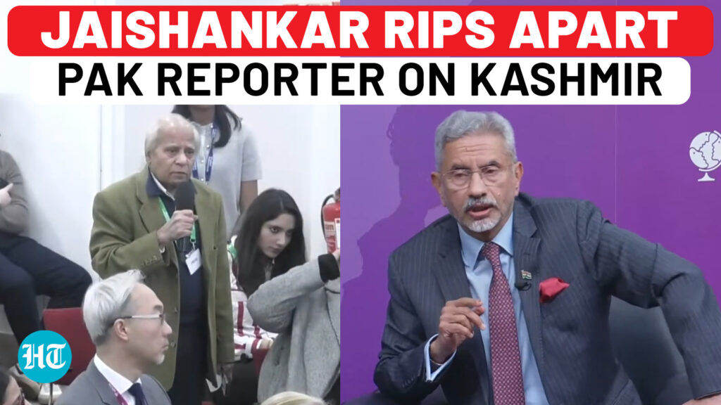 On Cam: Jaishankar Destroys Pakistani Reporter In London – Watch Why| India| UK| Kashmir| PoK