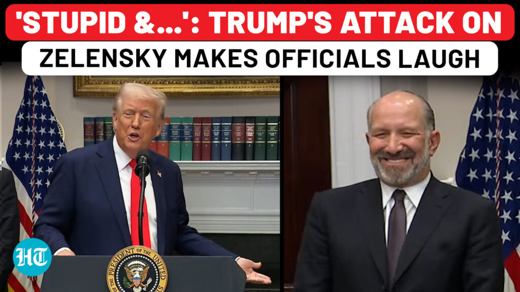 On Cam: Trump Mocks Zelensky, Says ‘Stupid, Foolish…’; US Official Laughs At Latest Insult | Ukraine