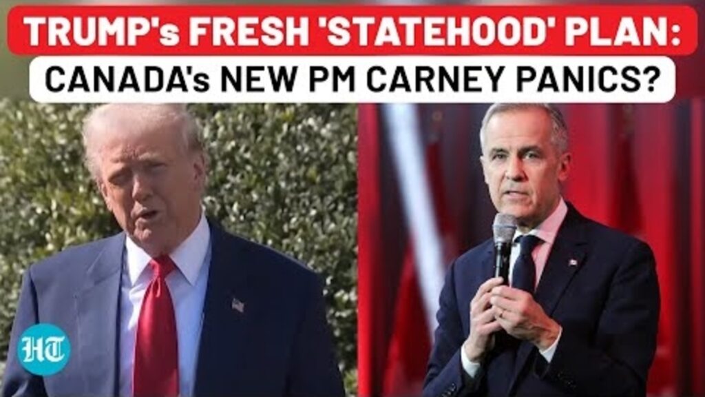 On Cam: Trump Spooks New Canada PM Carney With Fresh Plan To Make It USA’s 51st State?