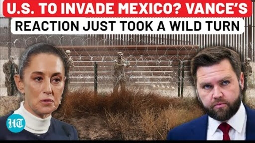 On Cam: Trump To Order US Forces To Enter Mexico? Vance’s Explosive Reaction Stuns America | US News