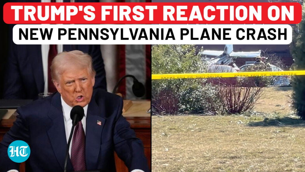 On Cam: Trump’s First Reaction Hours After Latest Pennsylvania Plane Crash- ‘That Has Nothing…’| USA