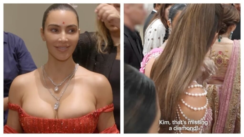 On The Kardashians new episode, Kim Kardashian has a meltdown over lost diamond at Ambani wedding | Web Series