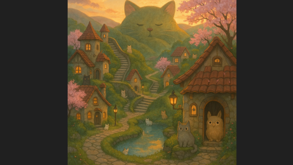 Only those with sharp vision can spot every hidden cat in this tricky Ghibli-inspired artwork | Trending