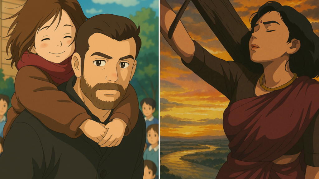 Only true-blue Bollywood fans can guess all 10 movies from their Studio Ghibli-style makeovers | Trending