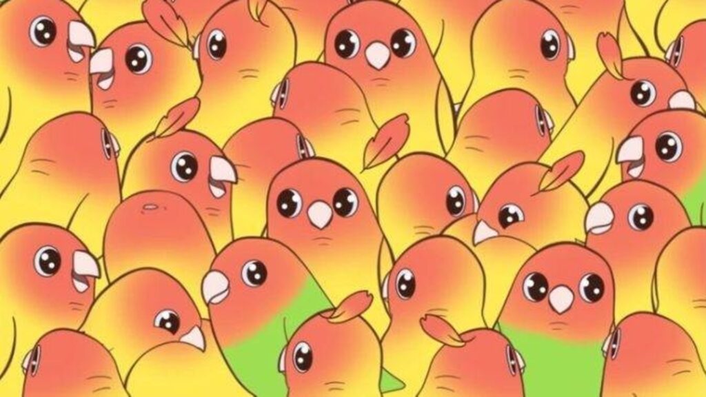 Optical illusion: Spot the hidden mango among parrots and prove you’re today’s puzzle master | Trending