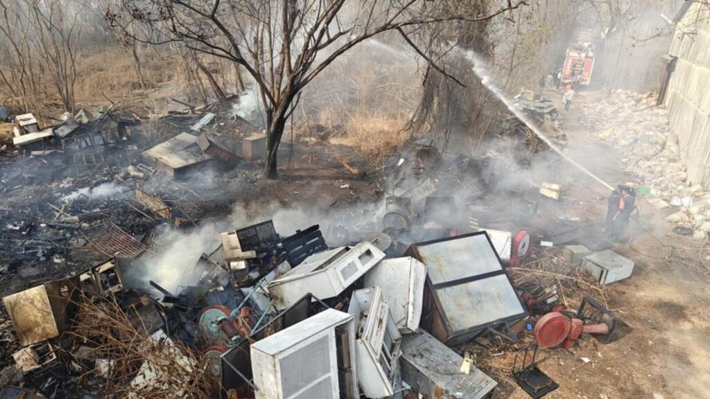 PCMC notice to HAL after fire incident