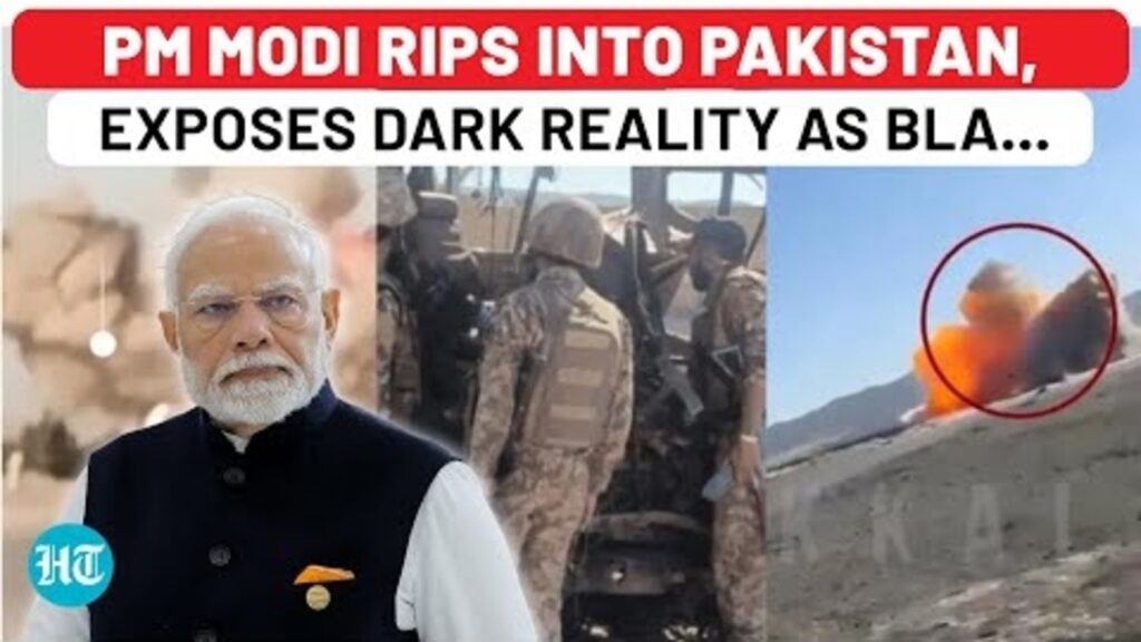 PM Modi’s Scathing Attack Rips Islamabad, Turns Up the Heat As BLA Bleeds Pakistan Army With Attacks