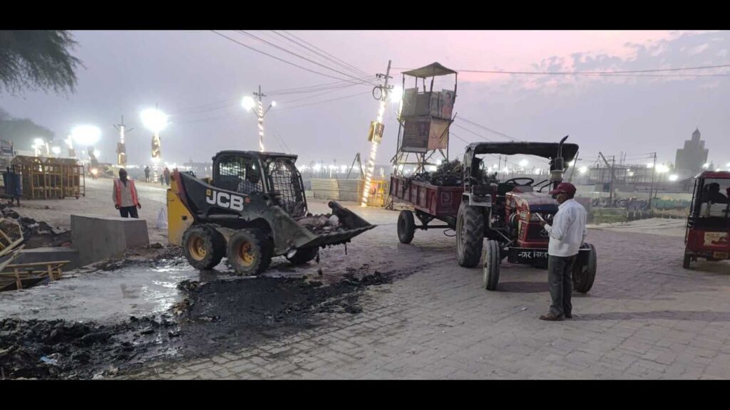 Post-Kumbh cleanup: 8,500 workers, 500 machines on a mission
