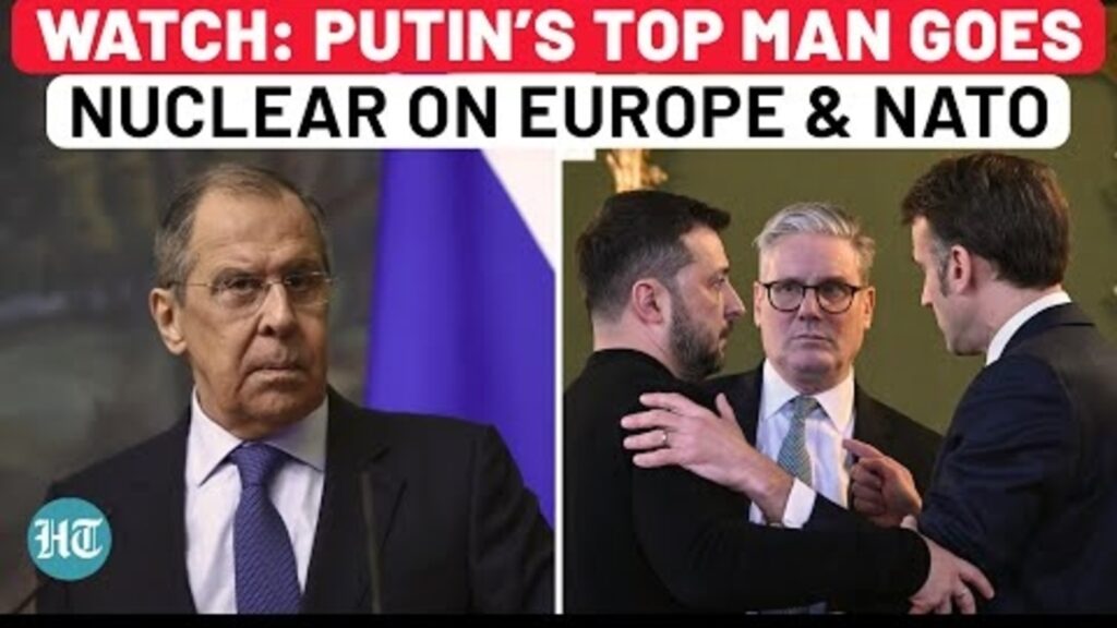 Putin’s Top Man Lavrov Torches Europe, NATO & Macron, Drops Explosive Statement On Hitler | Russia