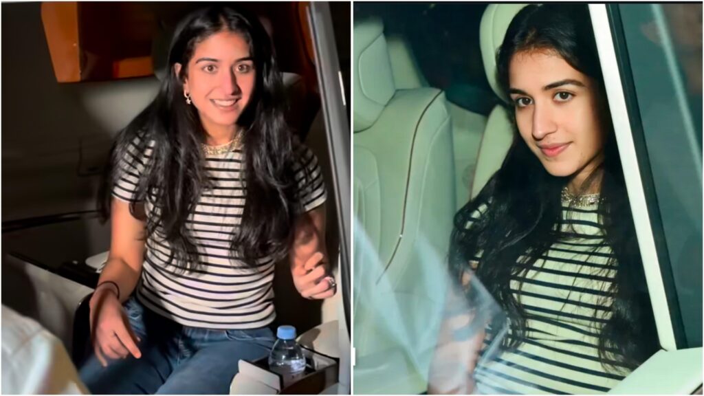 Radhika Merchant ditches glam for simple striped top and denims; Ambani’s choti bahu still looks like a million bucks | Fashion Trends