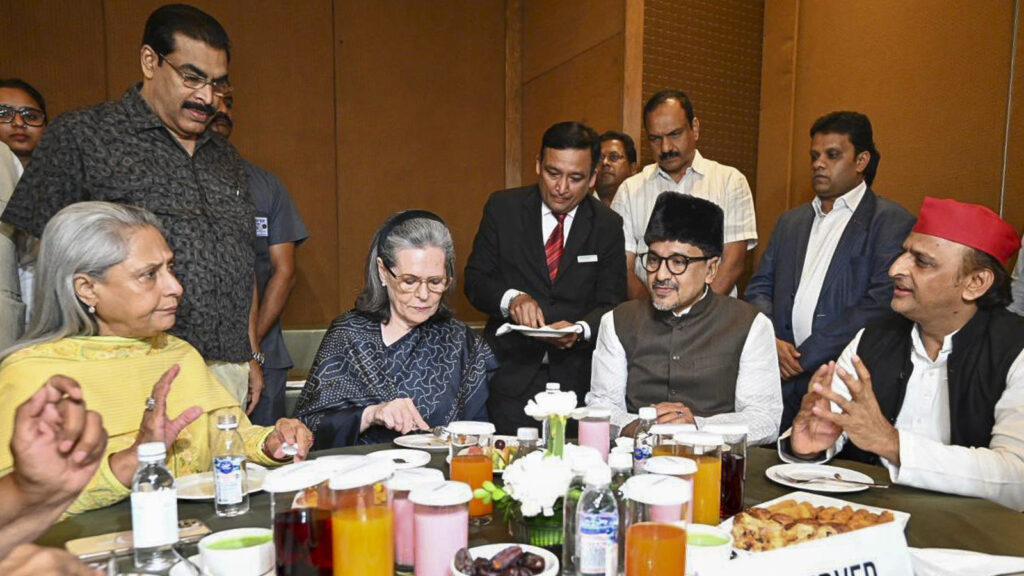 Rahul Gandhi to Nitish Kumar: Politicians who attended Iftar parties this Ramzan | In pics