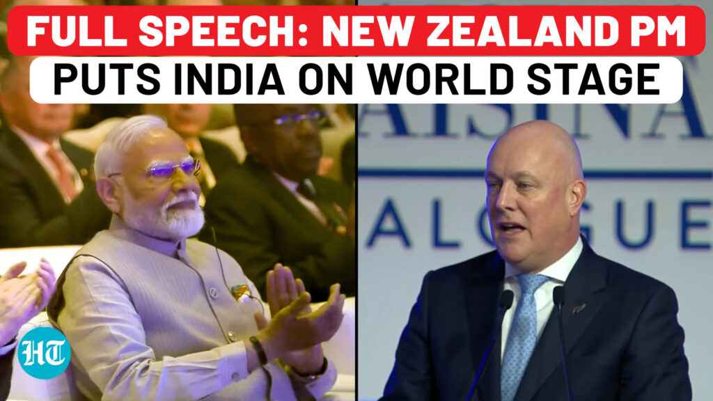 Raisina Dialogue 2025: New Zealand PM In Awe Of India’s Growth Under PM Modi, Backs Jaishankar For…