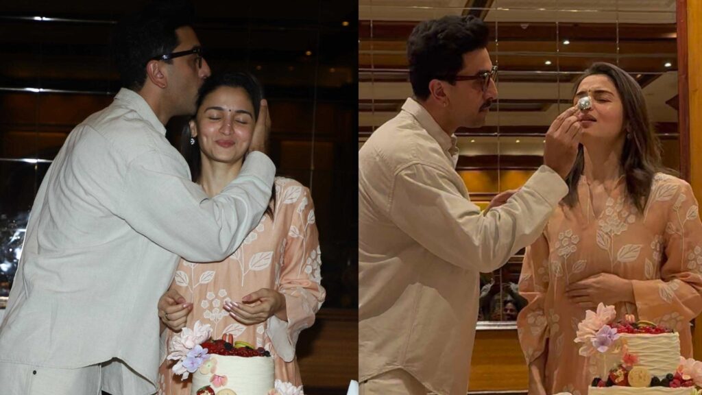 Ranbir Kapoor gives Alia Bhatt a kiss as she cuts her birthday cake, spills the beans about Brahmastra 2, Love & War