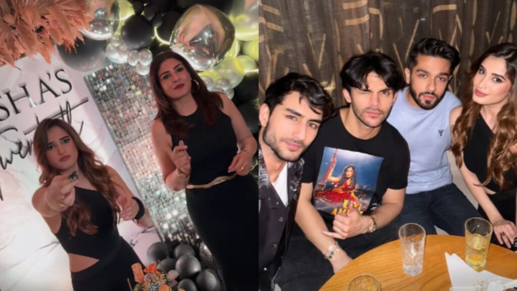 Rasha Thadani dances on Uyi Amma with Raveena Tandon on 20th birthday; parties with Ibrahim Ali Khan, Veer Pahariya