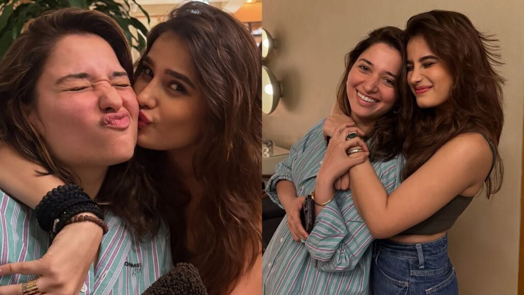 Rasha Thadani reveals how she became Tamannaah Bhatia’s BFF: ‘We saw each other, started dancing…’