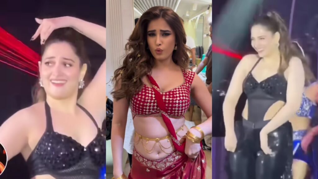Rasha Thadani’s ‘adopted mother’ Tamannaah Bhatia dances to Uyi Amma in unseen video from private event; watch