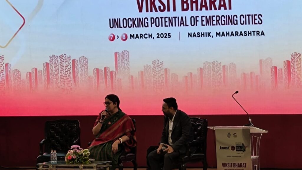Real estate is not just about tall buildings, but also data centres and Global Capacity Centres: BJP leader Smriti Irani