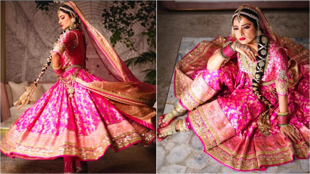 Rekha revives her Umrao Jaan era in new photoshoot, stuns in her most breathtaking ethnic look in pink anarkali at 70 | Fashion Trends