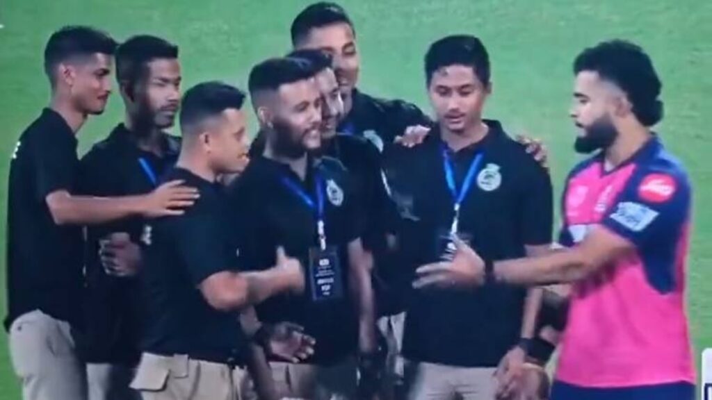 Riyan Parag shown no mercy for throwing ‘attitude’ at groundstaff; fans say he’s ‘feeling like God after beating Dhoni’