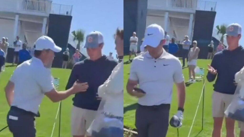 Rory McIlroy leaves fan shellshocked, confronts heckler and walks away with phone after 2011 Masters meltdown reminder