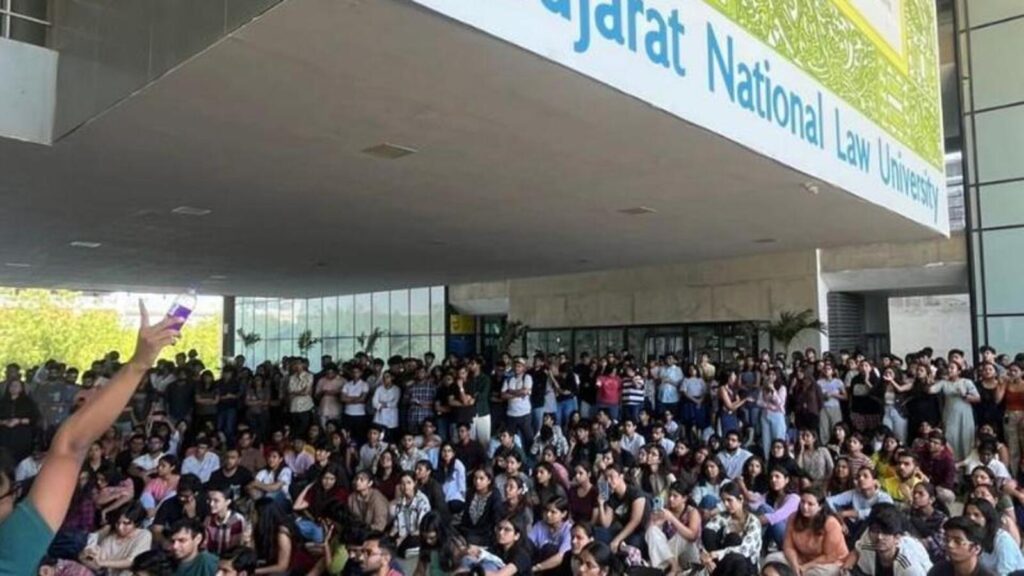 SFI criticises GNLU authorities after student’s death
