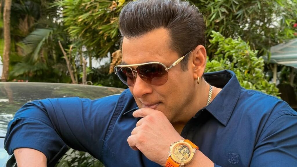 Salman Khan flaunts ₹34 lakh Ram Janmabhoomi watch engraved with Jai Shri Ram gifted to him by his mother Salma: Pics | Fashion Trends