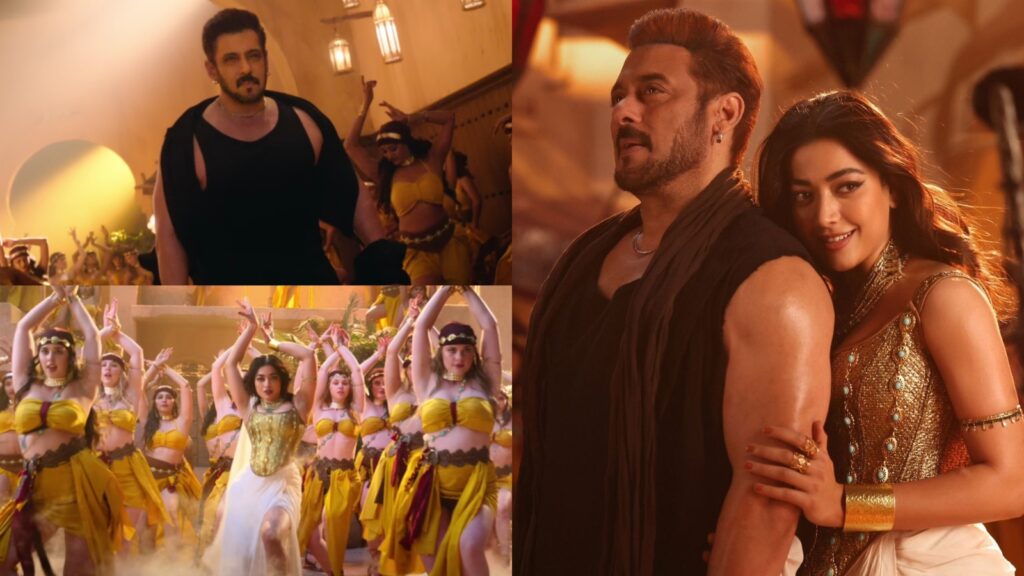Salman Khan takes us back to Tiger days, Rashmika Mandanna turns into an apsara in Sikandar Naache teaser; watch