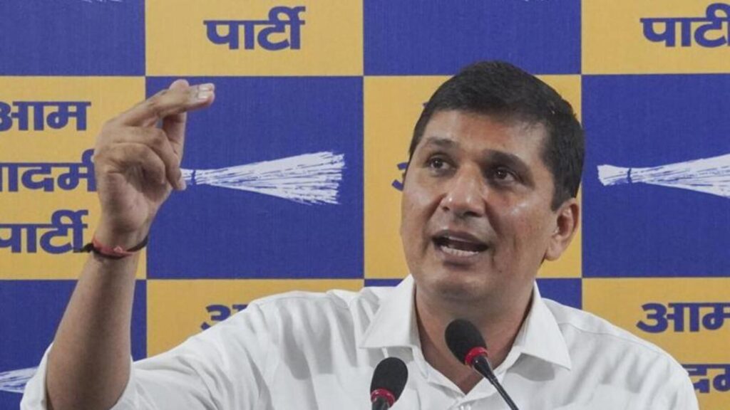 Saurabh Bharadwaj appointed new Delhi AAP chief; Sisodia to head Punjab unit | Latest News Delhi