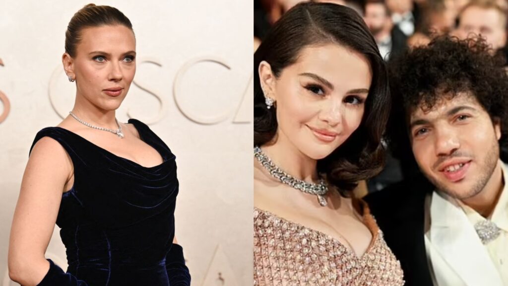 Scarlett Johansson gushes over Selena Gomez-Benny Blanco’s PDA at Oscars 2025: ‘Honeymoon-phase cuteness’