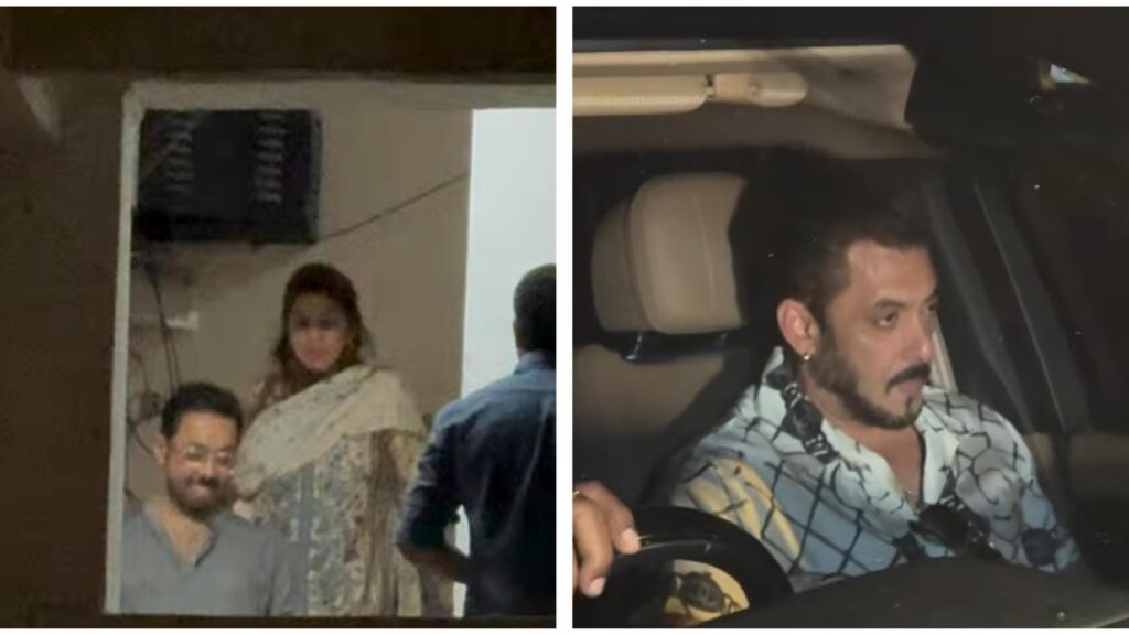 Shah Rukh Khan avoids paparazzi as he and Salman Khan visit Aamir Khan’s residence ahead of his 60th birthday. Watch | Bollywood