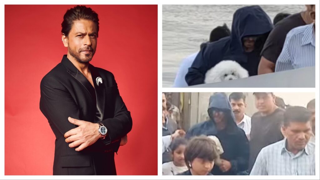 Shah Rukh Khan gets in incognito mode as he steps out with his family in Mumbai. Watch | Bollywood