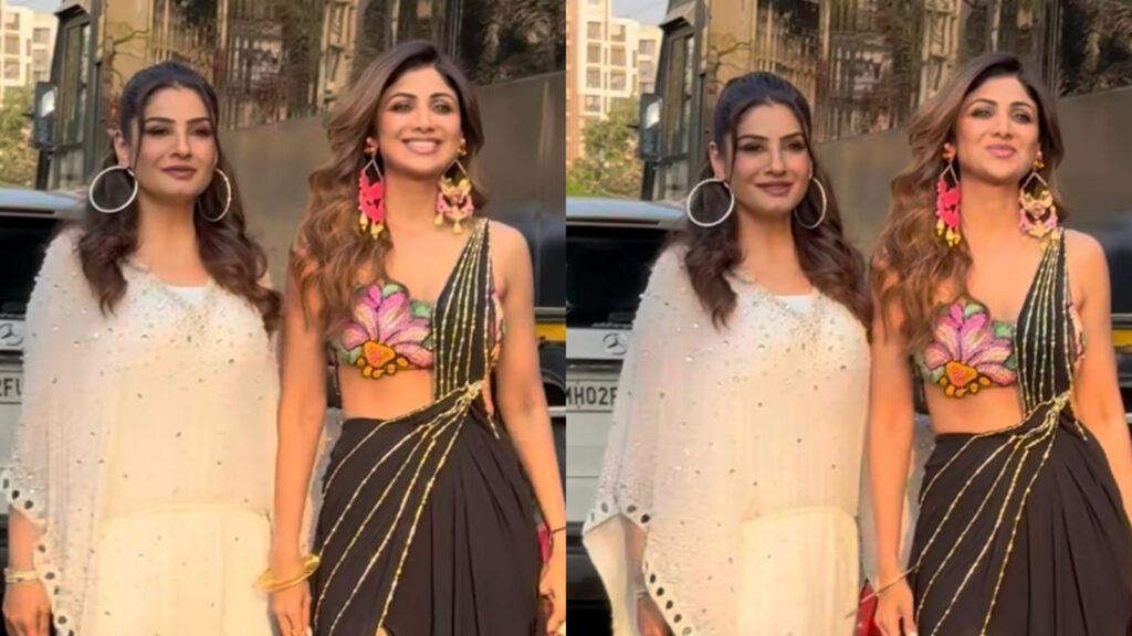 Shilpa Shetty and Raveena Tandon reunite after years, greet each other with a warm hug; fans say ‘they look 18’ | Bollywood