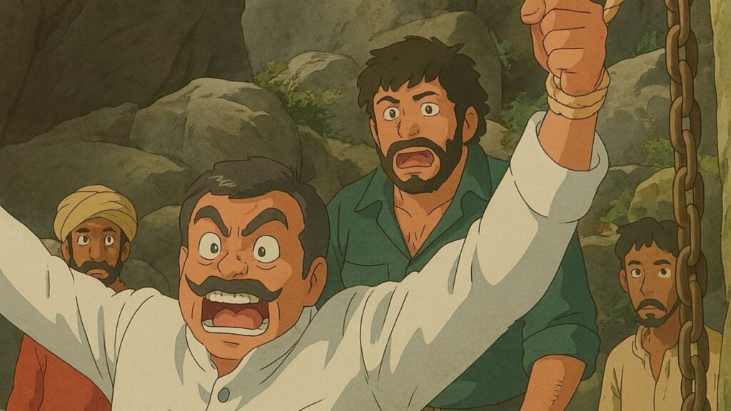 Sholay, Hera Pheri, DDLJ, Baahubali: Internet in awe as ChatGPT recreates Indian film scenes in Ghibli style | Photos