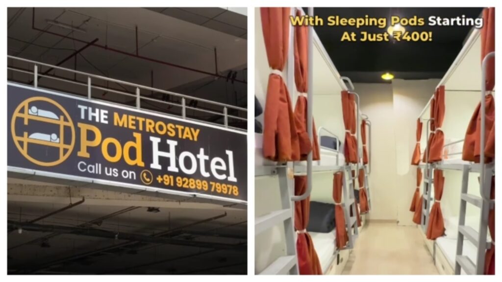Sleep at metro station: Stay at this pod hotel for prices starting at ₹400; includes bunk beds, theatres and more | Travel