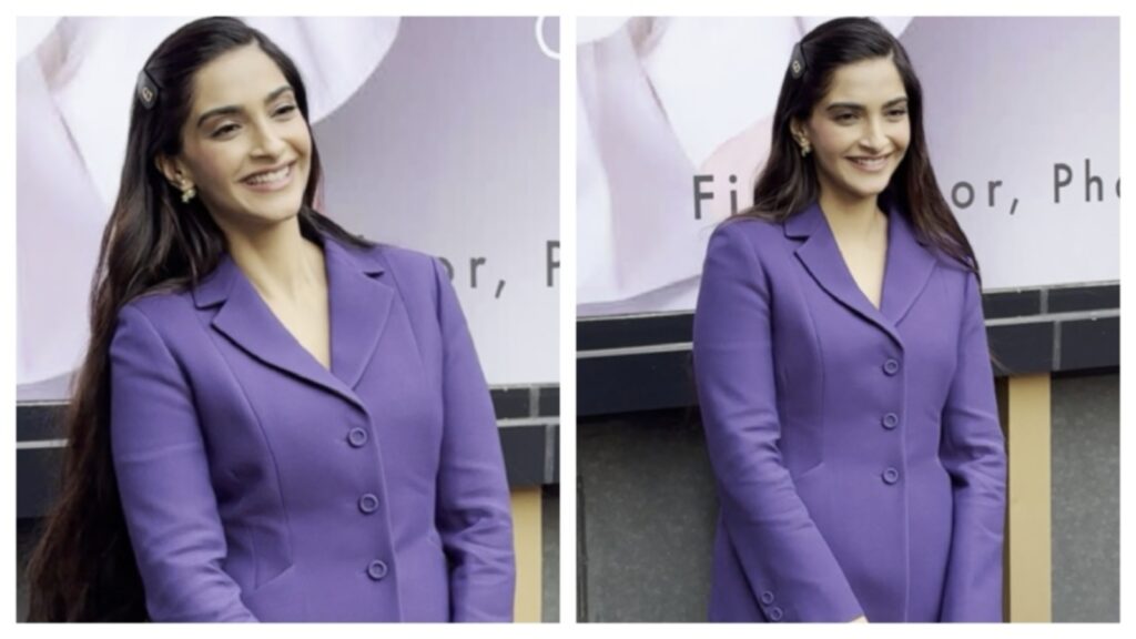 Sonam Kapoor proves her soft corner for power dressing in Dior blazer skirt look, and it costs… | Fashion Trends