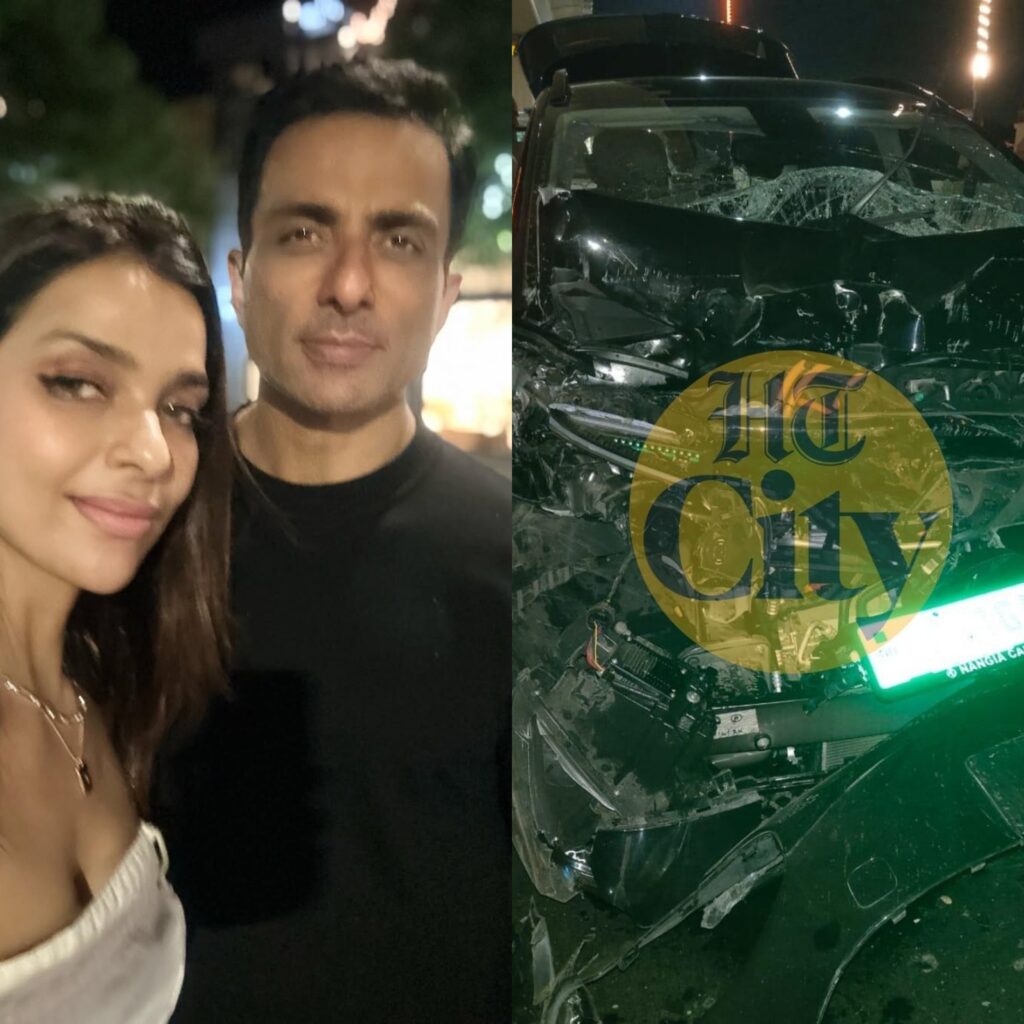 Sonu Sood’s wife Sonali Sood and nephew get injured in car crash on Nagpur Highway; see EXCLUSIVE Pics
