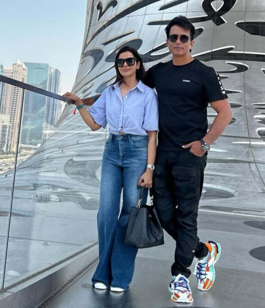 Sonu Sood’s wife Sonali discharged from hospital after road accident, actor confirms