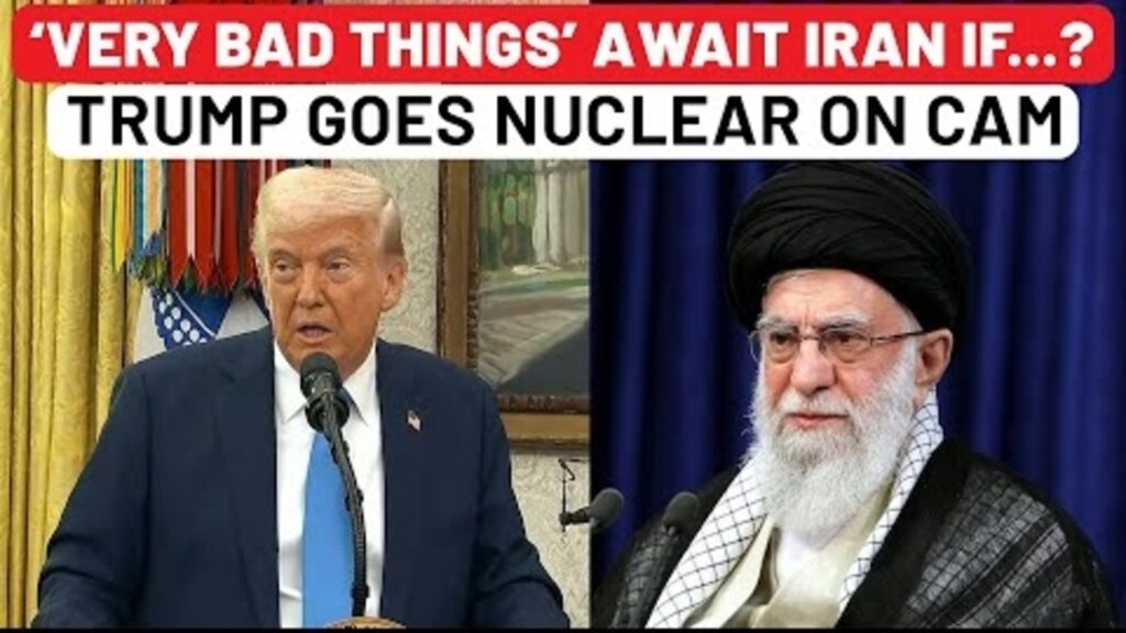 Speech: Trump Breathes Fire, Threatens Iran with Ruin, ‘Very Bad Things Will Happen!’ | Nuclear Deal