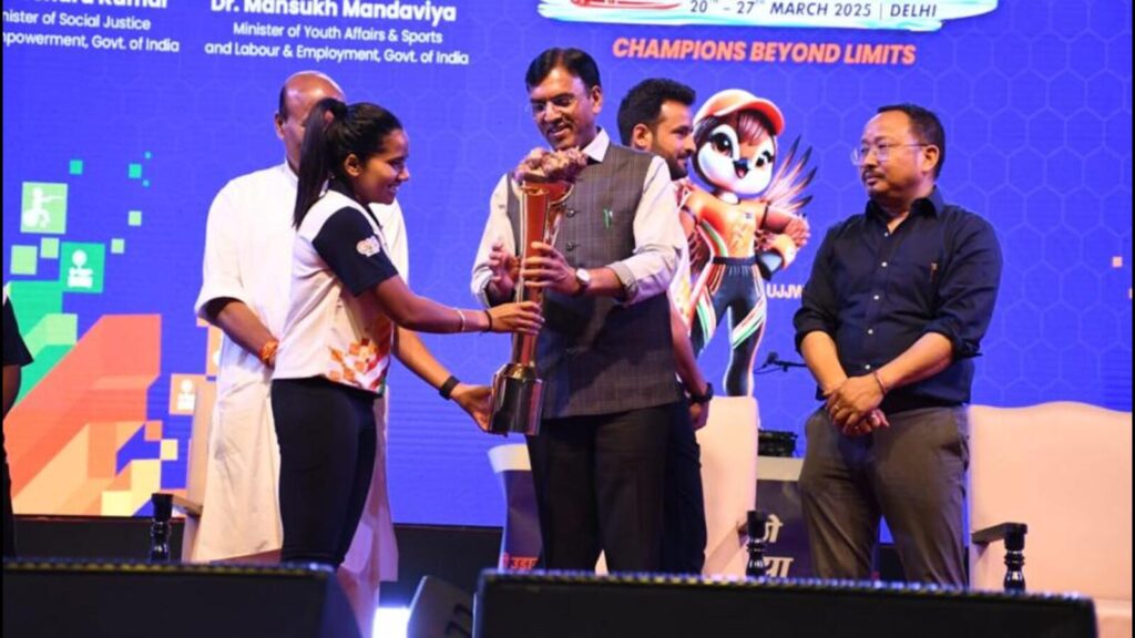 Sports Minister Mandaviya declares Khelo India Para Games open